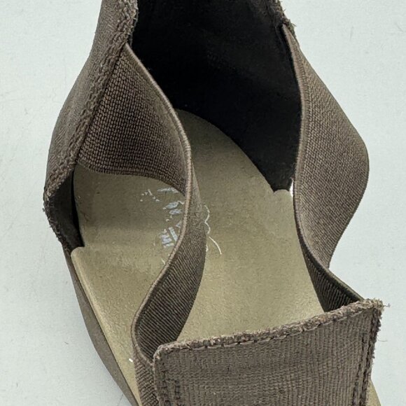 Bass Go-To Comfort Women Sandals Size 10M Taupe Open Toe Party Casual Block Heel - Picture 7 of 14